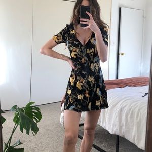 Reformation Irene Dress Tropical Print